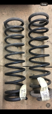 Coil springs/ressort suspension