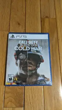 Call of Duty Black Ops Cold War New SEALED PS5 game