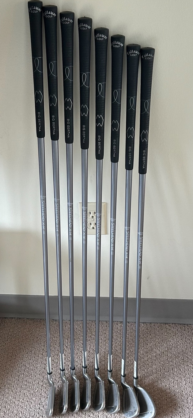 Callaway Left Graphite Clubs - New  in Golf in Moose Jaw