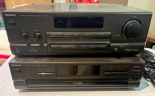 Technics stereo equipment set (speakers and more) in Stereo Systems & Home Theatre in Mississauga / Peel Region - Image 6