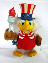 23 eme OLYMPIADES LOS ANGELES 1984..SAM THE OLYMPIC EAGLE