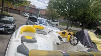 1997 Seadoo Speedster with twine 717 motor. Good working condition. Come with good trailer ready to...