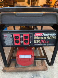 Powermate maxa5000ER Generator. 