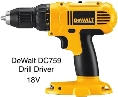 DeWalt 18V Cordless Drill, View more