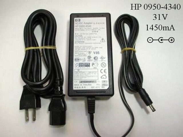 31V - 1.45A Power Adapter - HP in Printers, Scanners & Fax in Edmonton