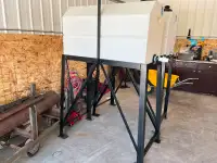 Two 450L Water Tanks & Stands