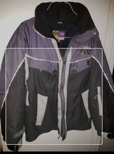 SKI-DOO SNOWMOBILE JACKET MENS SIZE SMALL OR WOMENS MED/LRG, View more