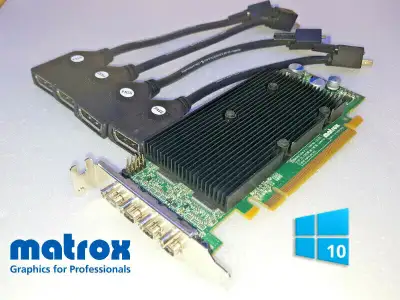 Matrox M9140 PCI Express x16  Video Graphics Card, View more