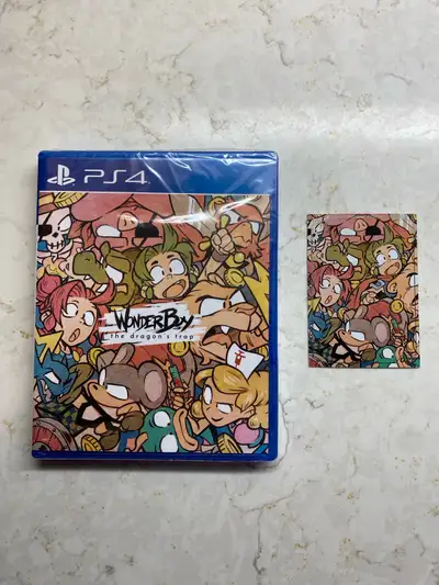 Wonder Boy Dragon's Trap game for PS4, View more