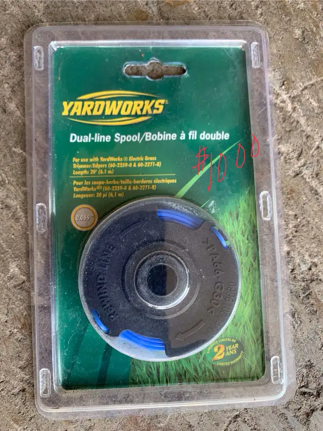 Replacement line spool for yardworks whipper sniper  in Lawnmowers & Leaf Blowers in Annapolis Valley - Image 2