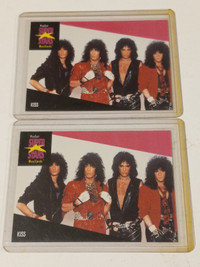 KISS Classic Rock Trading Cards Lot of 2 NM/MT Pro Set 1991