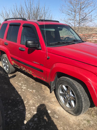 2004 Jeep Liberty not safetied 