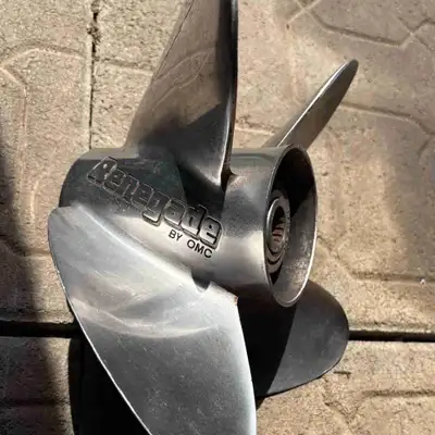 I have 3 stainless propellers in good condition. Each for $225