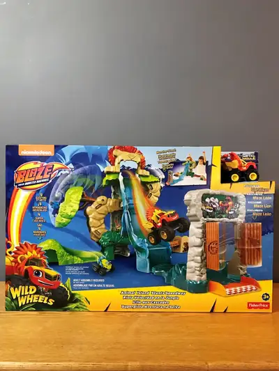 Blaze & The Monster Machines Animal Island Stunt Speedway - NEW, View more