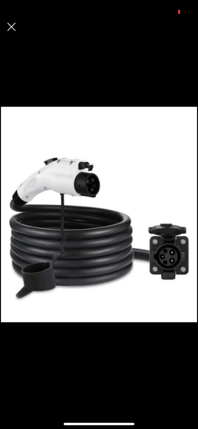 J1772 EV 40ft Extension Cord for hybrid/electric vehicles in Other Parts & Accessories in Bedford - Image 4