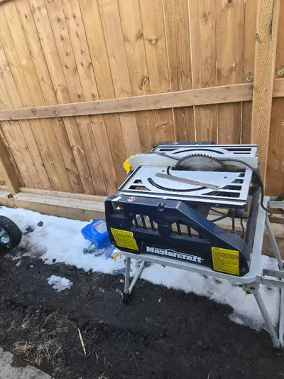 mastercraft table saw, View more
