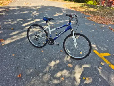21 speed tuned up bike with 26" wheels and 18" frame. Works excellent. Pickup in Kanata Check out my...