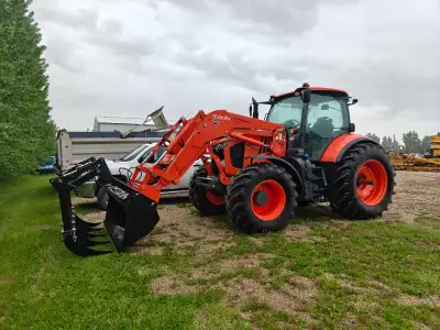 For sale is a 2022 Kubota M7-132 Deluxe in very good condition with only 1,200 hours. Front-end load...