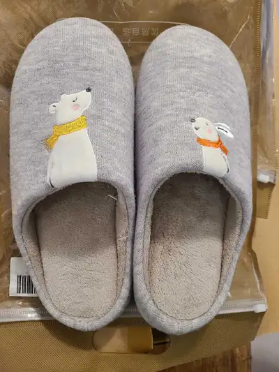 Plush Home Slippers, View more