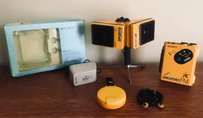 [SONY] Walkman Sports Complete Kit – [ULTRA RARE] – WM-F5!, View more
