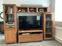 Meuble télé em bois massif 