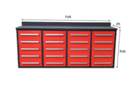 Workbench Garage Cabinet 7FT (20 Drawers)