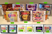 The Legend of Zelda Games - [ Nintendo DS / 3DS ]