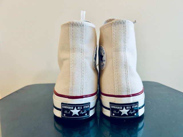 Converse 70s High Top Ivory/Beige/Parchment Women Sneakers Shoes in Women's - Shoes in City of Toronto - Image 2