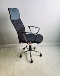 Small desk and office chair