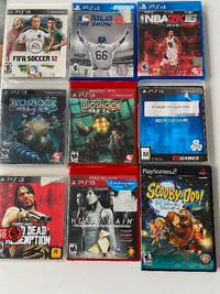 Several PS3 / PS4 games for sell - only $7 each!