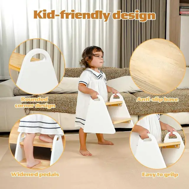 Kids Wooden Step Stool in Other in City of Toronto - Image 5