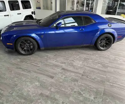 -2021 Dodge Challenger SRT Wide Body Red Eye - Only 11400km - Indigo Blue - 8 speed Automatic - 6.2...