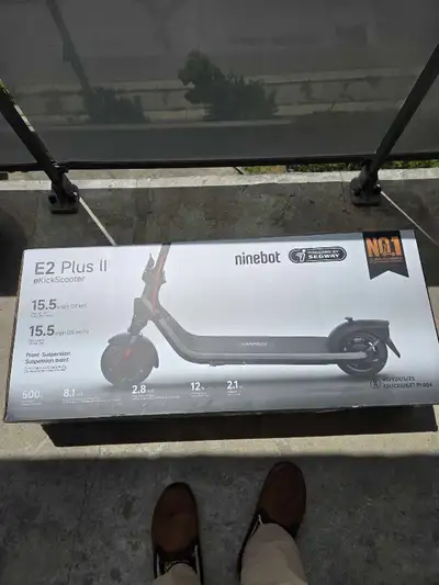 Segway Ninebot E-scooter like new, View more