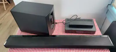 Bose Soundbar Subwoofer Audio System plus Bonus, View more