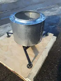 Fire pit, Stainless steel,