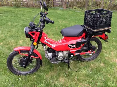 2023 Honda CT125 Trail, as new, with only 555km. Bought this and a Rally 300 late 2023...have been r...
