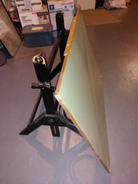 Unassembled used Inclining Drafting Table