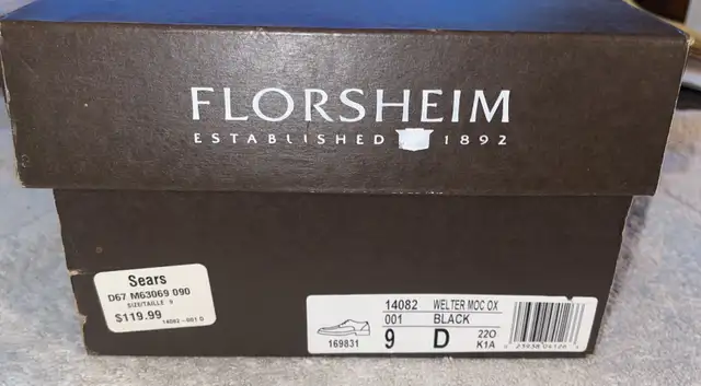 Florsheim Men’s Dress Shoes Size 9 in Men's in Mississauga / Peel Region - Image 8