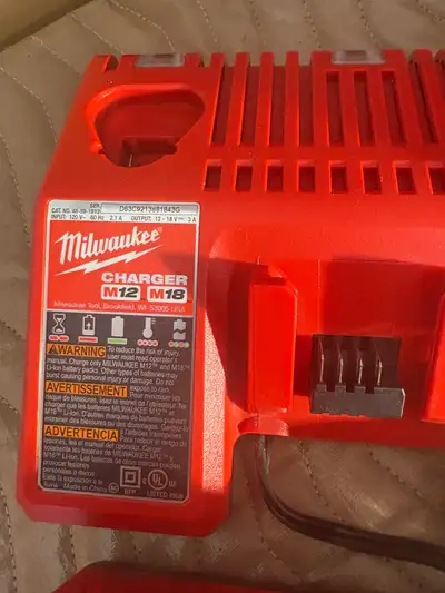 Milwaukee M12 M18 Charger, View more