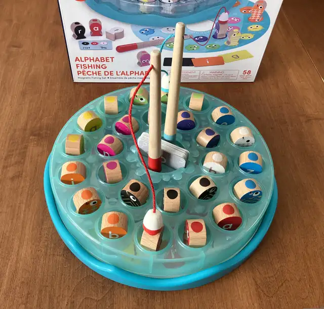 Battat Educational Alphabet Magnetic Fishing Game, Complete in Toys & Games in City of Montréal - Image 7