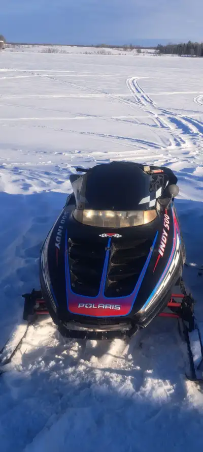 96 Polaris indy 500 in good shape for the year reliable track is like new asking 1600 obo text or ca...