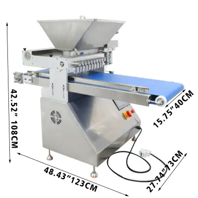 Semi-Auto soft sweets Gummy chocolate pour machine 220v 134097, View more