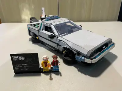 Lego DeLorean Back to the Future Time Machine, View more