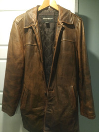 Eddie Bauer Leather Coat