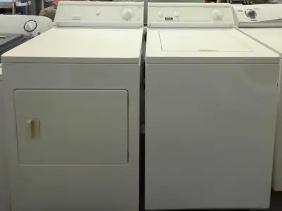 Frigidaire topload washer and dryer with free delivery, View more