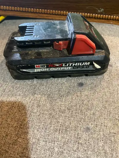 milwuakee 3.0 m18 battery, View more
