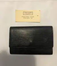 Authentic Louis Vuitton Epi Multicles 6 Keys Holder  Case Black