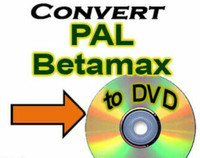 Service to convert PAL/Secam Betmax family videotapes into DVD