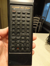 Fisher Remote Control #RRS-636 from a Fisher Bookshelf Stereo