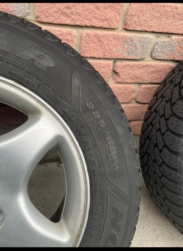 16” alloy rims with winter tires 5x115 in Tires & Rims in St. Catharines - Image 3